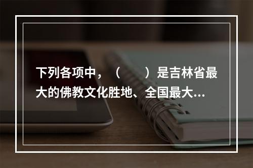 下列各项中，（　　）是吉林省最大的佛教文化胜地、全国最大的