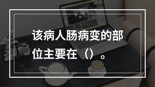 该病人肠病变的部位主要在（）。