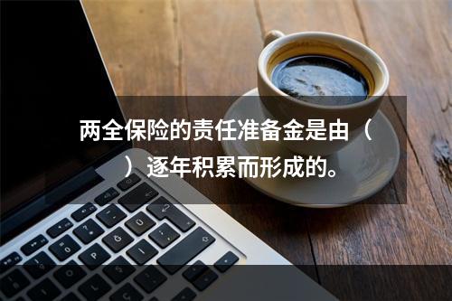 两全保险的责任准备金是由（　　）逐年积累而形成的。