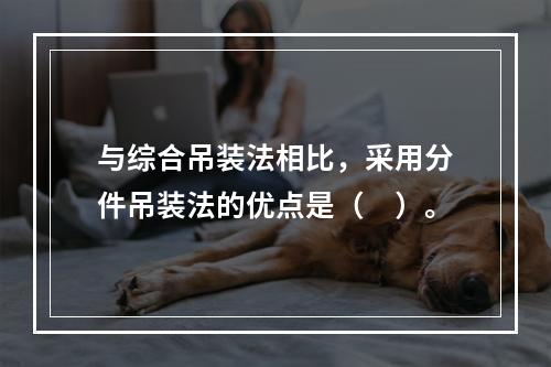 与综合吊装法相比，采用分件吊装法的优点是（　）。