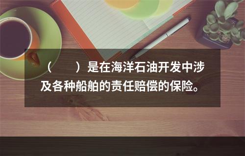 （　　）是在海洋石油开发中涉及各种船舶的责任赔偿的保险。