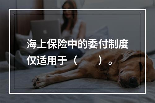 海上保险中的委付制度仅适用于（　　）。