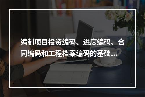 编制项目投资编码、进度编码、合同编码和工程档案编码的基础是（