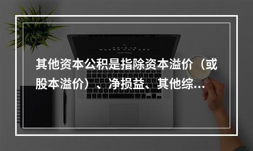 其他资本公积是指除资本溢价（或股本溢价）、净损益、其他综合收