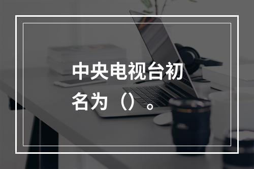 中央电视台初名为（）。