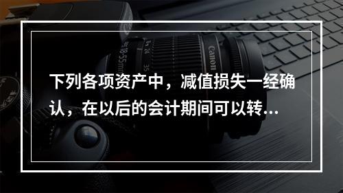 下列各项资产中，减值损失一经确认，在以后的会计期间可以转回的