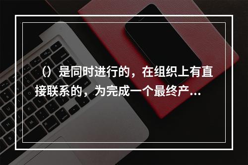 （）是同时进行的，在组织上有直接联系的，为完成一个最终产品结