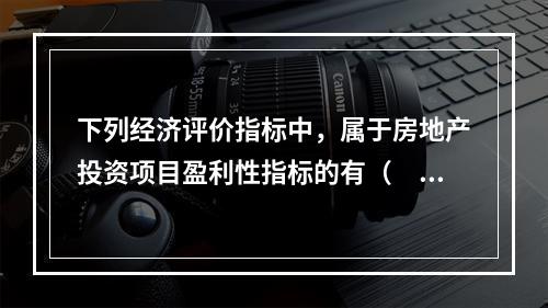 下列经济评价指标中，属于房地产投资项目盈利性指标的有（　　