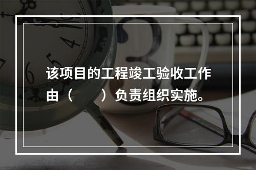 该项目的工程竣工验收工作由（　　）负责组织实施。