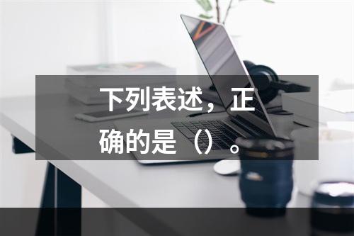 下列表述，正确的是（）。