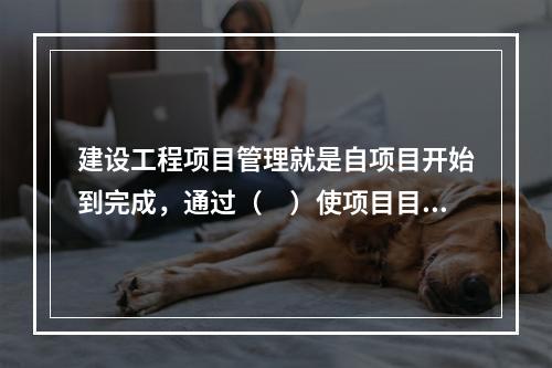 建设工程项目管理就是自项目开始到完成，通过（　）使项目目标得