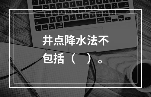 井点降水法不包括（　）。