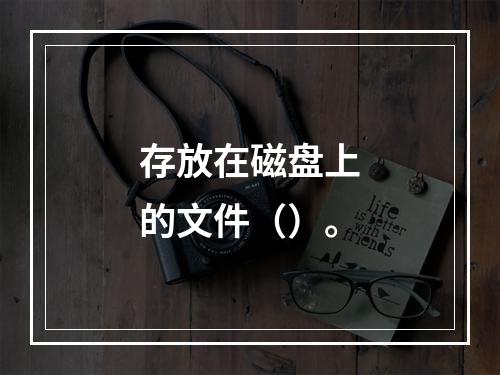 存放在磁盘上的文件（）。