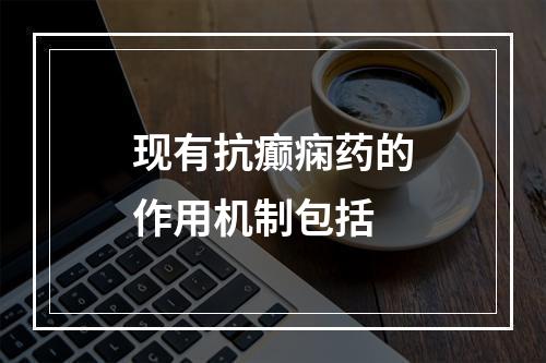 现有抗癫痫药的作用机制包括