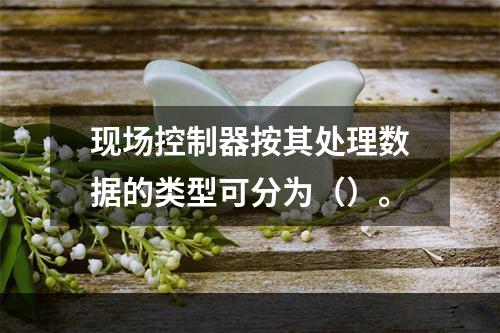 现场控制器按其处理数据的类型可分为（）。