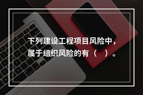 下列建设工程项目风险中，属于组织风险的有（　）。