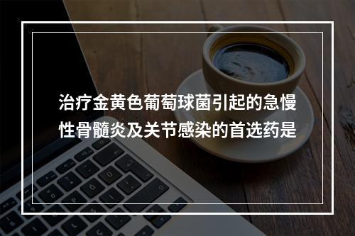 治疗金黄色葡萄球菌引起的急慢性骨髓炎及关节感染的首选药是