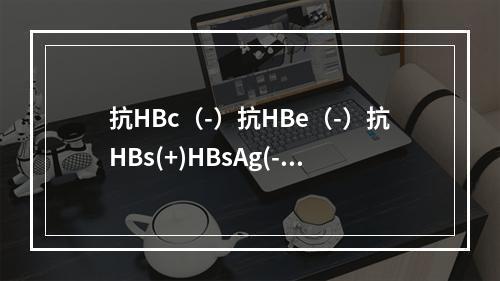 抗HBc（-）抗HBe（-）抗HBs(+)HBsAg(-)，