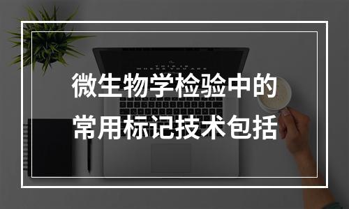 微生物学检验中的常用标记技术包括