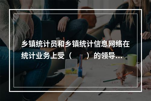 乡镇统计员和乡镇统计信息网络在统计业务上受（　　）的领导。