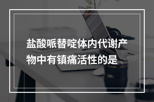 盐酸哌替啶体内代谢产物中有镇痛活性的是