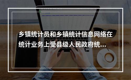 乡镇统计员和乡镇统计信息网络在统计业务上受县级人民政府统计