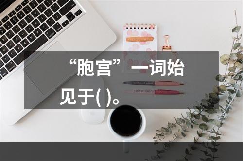 “胞宫”一词始见于( )。