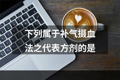 下列属于补气摄血法之代表方剂的是