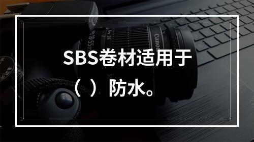 SBS卷材适用于（  ）防水。