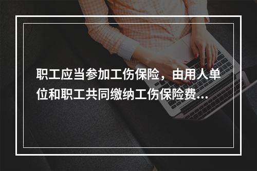 职工应当参加工伤保险，由用人单位和职工共同缴纳工伤保险费。（