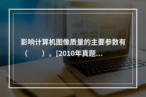 影响计算机图像质量的主要参数有（　　）。[2010年真题]