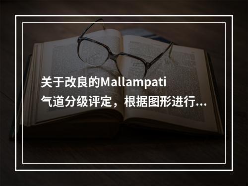 关于改良的Mallampati气道分级评定，根据图形进行判断