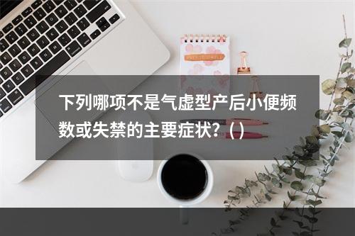 下列哪项不是气虚型产后小便频数或失禁的主要症状？( )