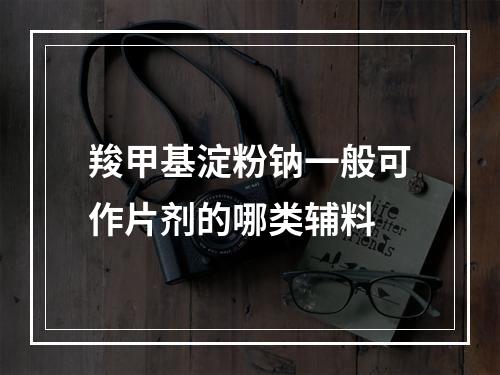 羧甲基淀粉钠一般可作片剂的哪类辅料