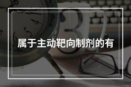 属于主动靶向制剂的有