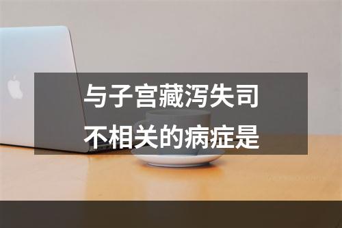 与子宫藏泻失司不相关的病症是