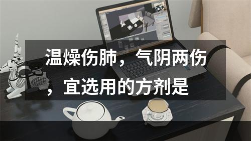 温燥伤肺，气阴两伤，宜选用的方剂是