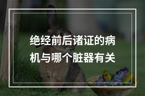 绝经前后诸证的病机与哪个脏器有关