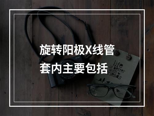 旋转阳极X线管套内主要包括