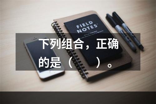 下列组合，正确的是（　　）。