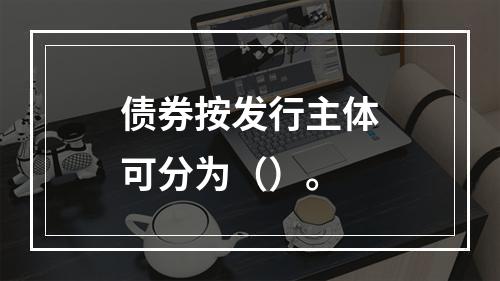 债券按发行主体可分为（）。