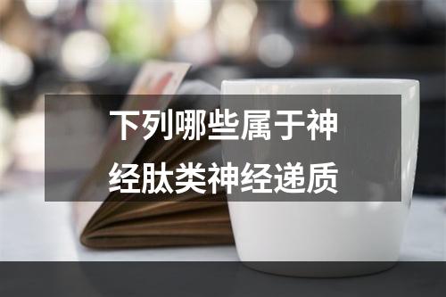 下列哪些属于神经肽类神经递质