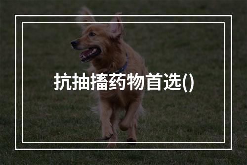 抗抽搐药物首选()