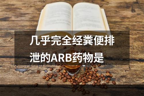 几乎完全经粪便排泄的ARB药物是