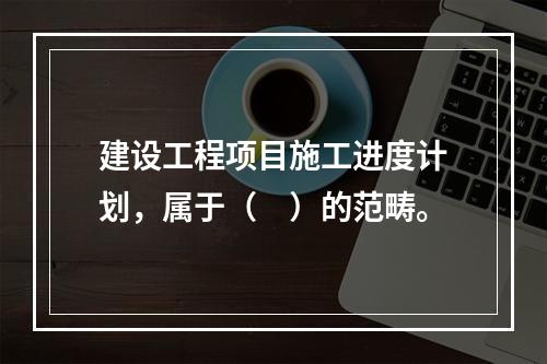 建设工程项目施工进度计划，属于（　）的范畴。