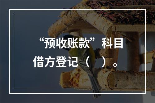 “预收账款”科目借方登记（　）。