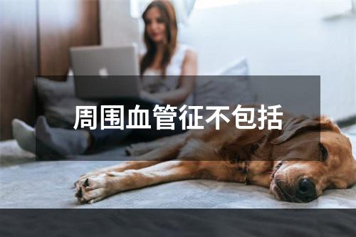 周围血管征不包括