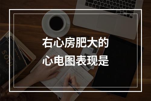 右心房肥大的心电图表现是