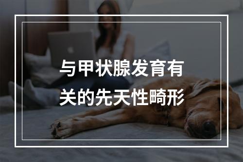 与甲状腺发育有关的先天性畸形