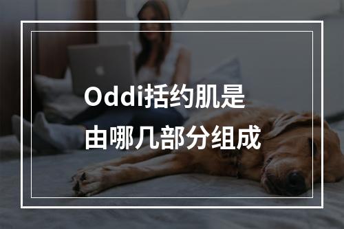 Oddi括约肌是由哪几部分组成